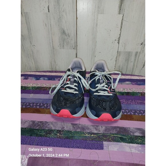 New Balance Womens Dynasoft Nitrel V5 Trail Running Shoes Navy Blue Size 9 - Picture 4 of 12